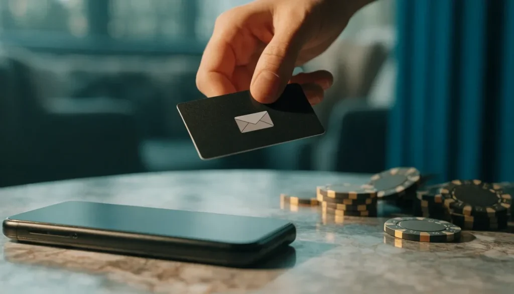 Secure casino funding decision with a payment card in a refined setting
